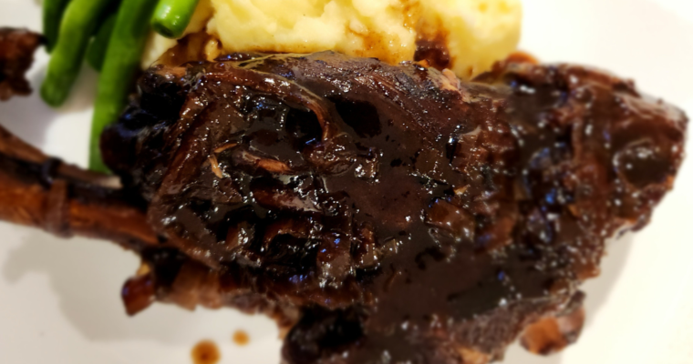 Mouthwatering Balsamic Lamb Shanks