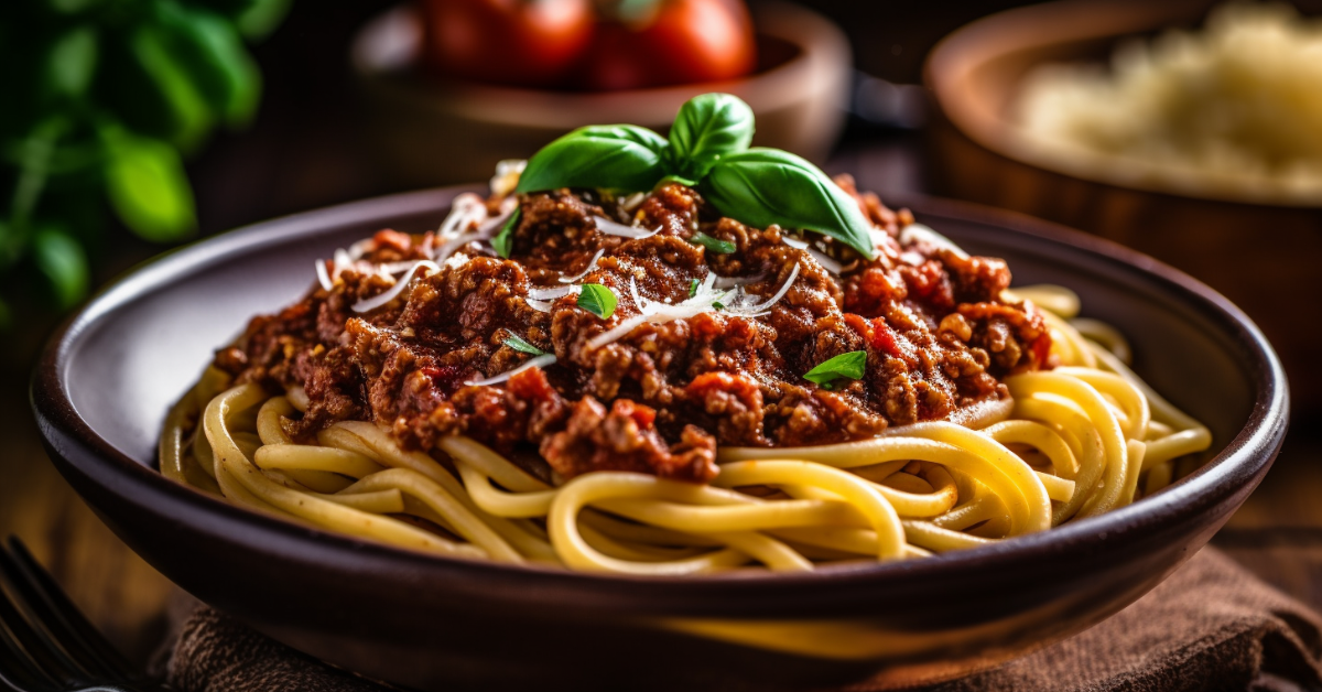 Healthy Spaghetti Bolognese