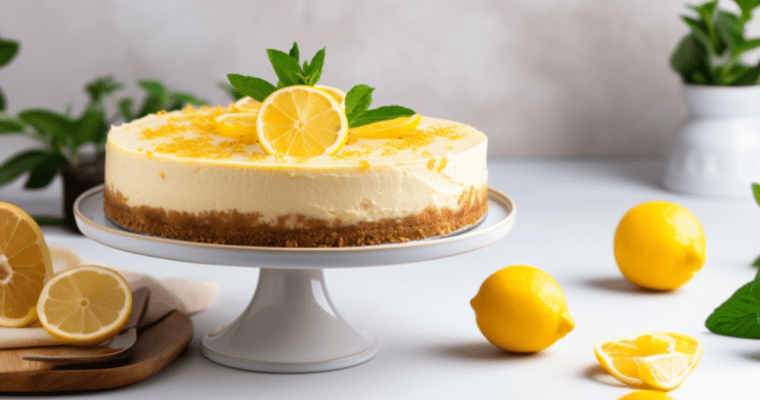 lemon cheesecake