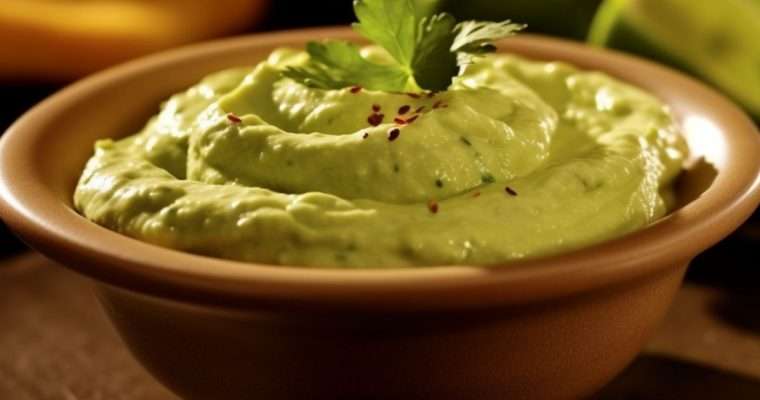 creamy avocado dip recipe