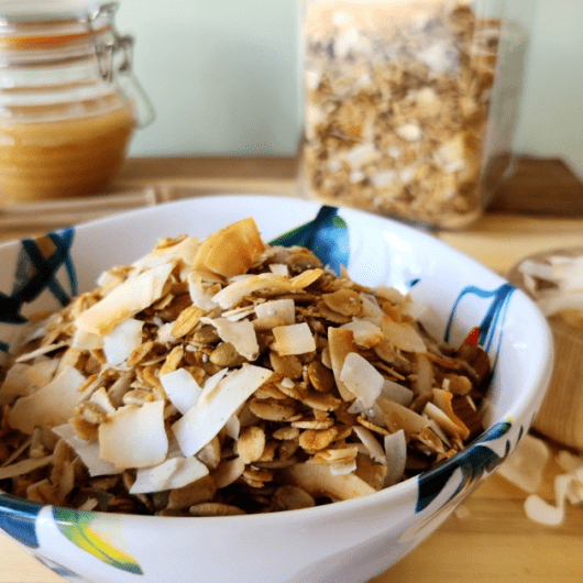 Crunchy Maple Coconut Granola