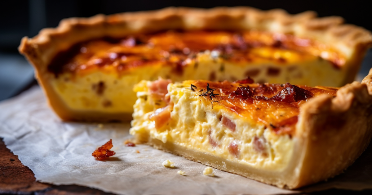 Creamy Quiche Lorraine