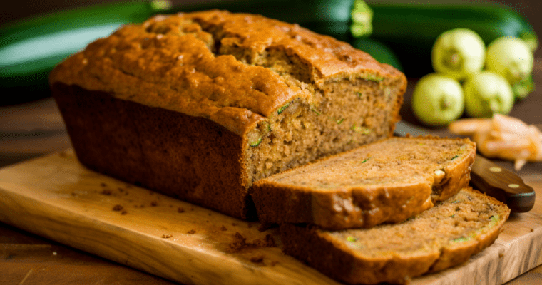 Sweet Zucchini Bread recipe