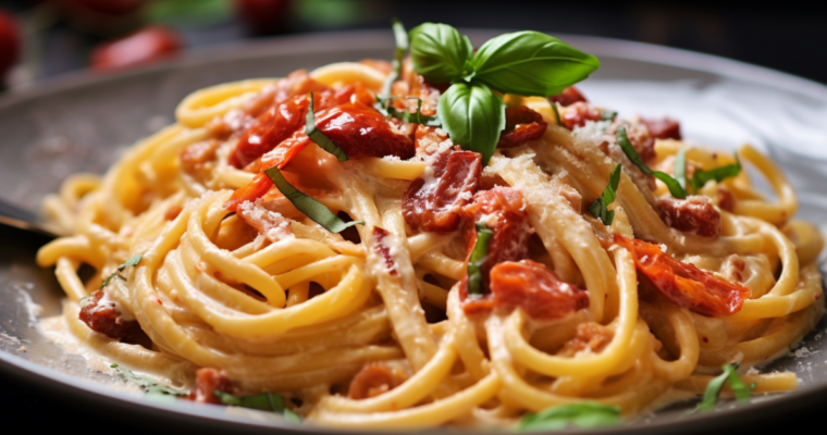 Chorizo and Red Pepper Pasta