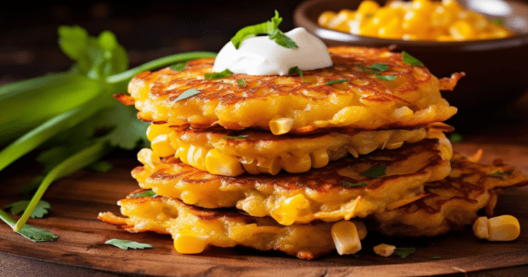 Corn fritters recipe