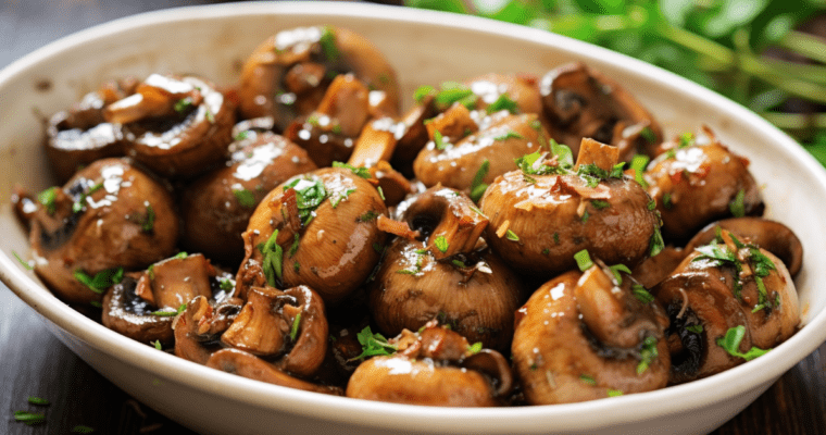 Garlic and Thyme Mushrooms