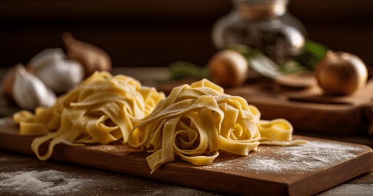 Homemade pasta recipe