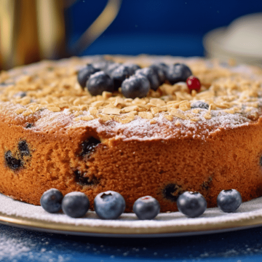 Apple and blueberry cake recipe