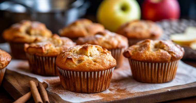 spiced apple muffins recipe