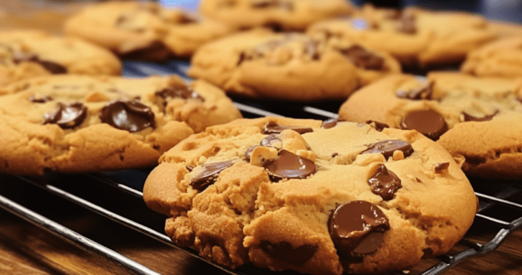 peanut choc chip cookies recipe