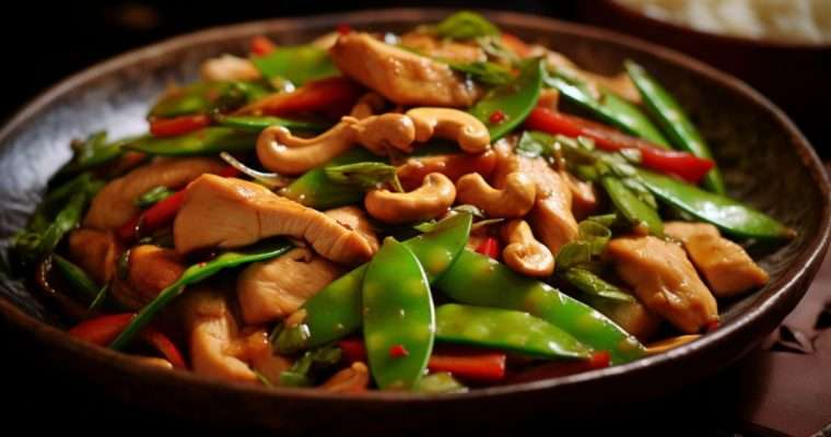 Chicken and Cashew Stir-fry