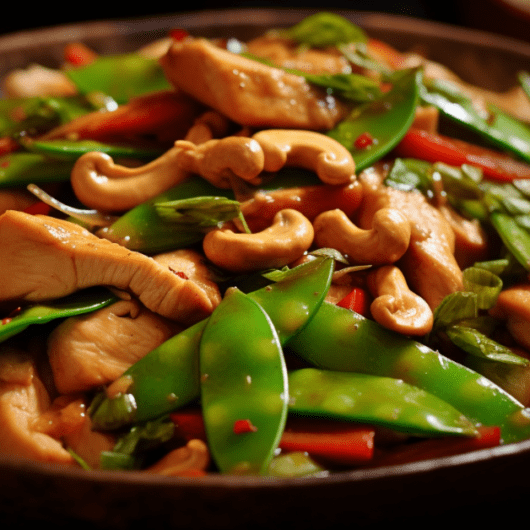 chicken and cashew stir-fry recipe