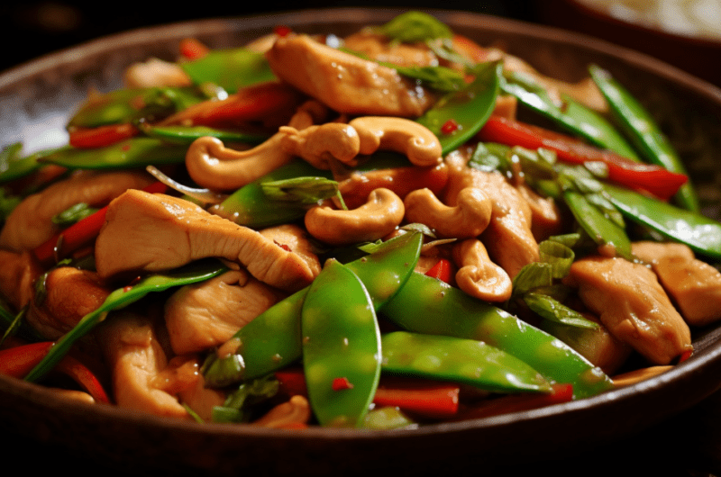 Chicken and Cashew Stir-fry