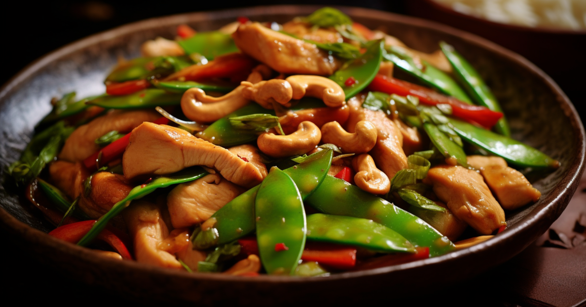 Chicken and Cashew Stir-fry