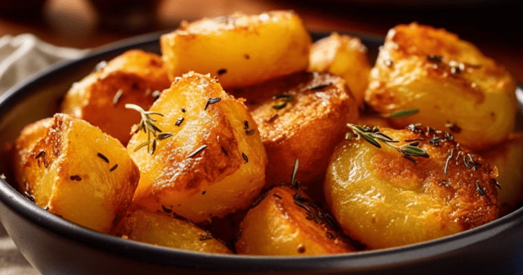 crispy semolina potatoes recipe