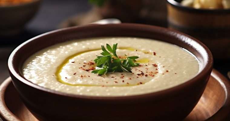 Middle Eastern Cauliflower Soup recipe