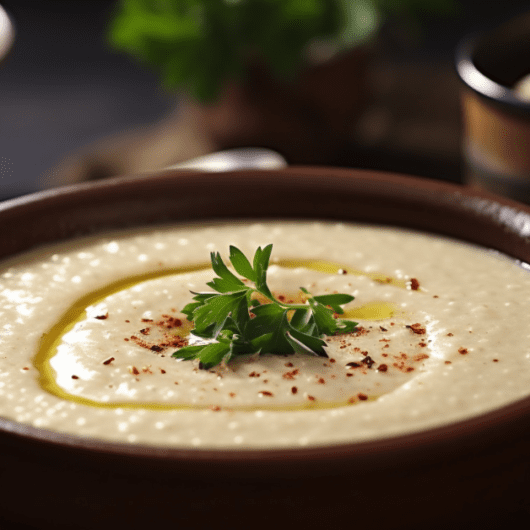 middle eastern cauliflower soup recipe