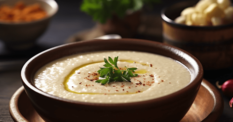 middle eastern cauliflower soup recipe