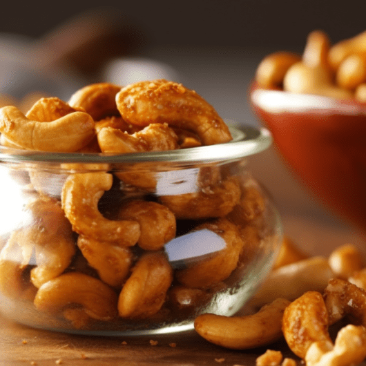 Cinnamon Maple Cashews recipe