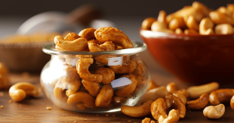 Cinnamon Maple Cashews recipe