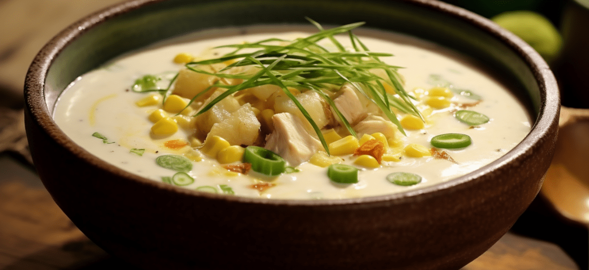 Creamy Chicken and Corn Soup