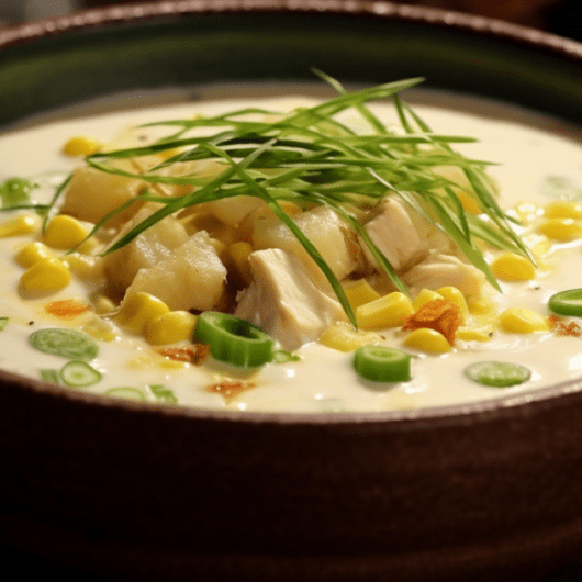 creamy chicken and corn soup recipe