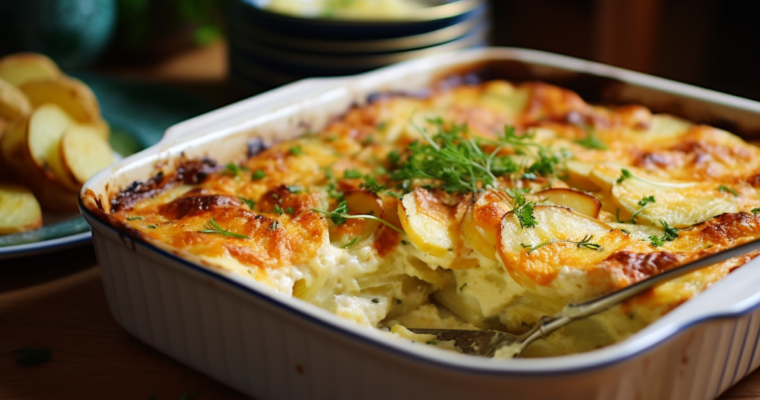 creamy potato bake recipe