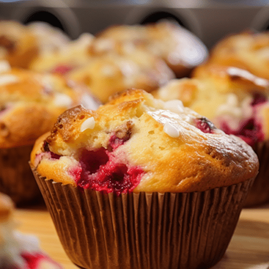 raspberry and white chocolate muffins recipe