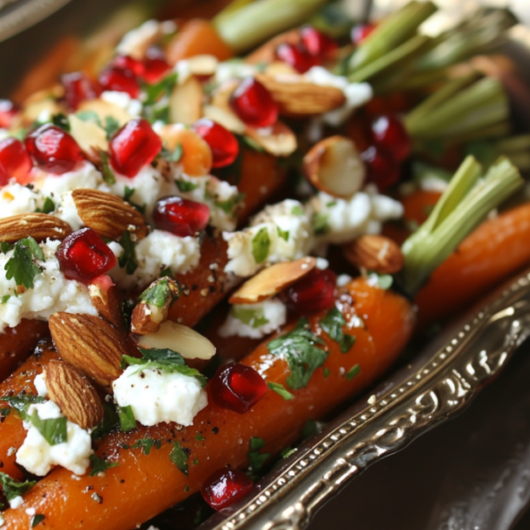 roasted carrot salad recipe