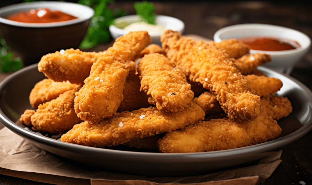 Crispy Oven Baked Chicken Tenders