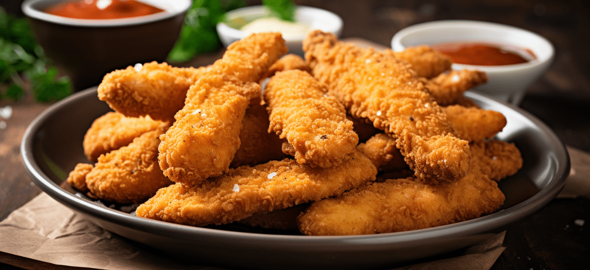 Crispy Oven Baked Chicken Tenders