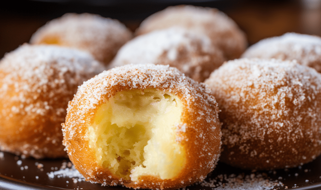 Custard Doughnuts