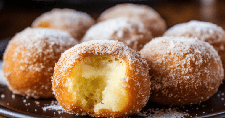 Custard Doughnuts