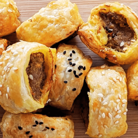 curried sausage rolls recipe