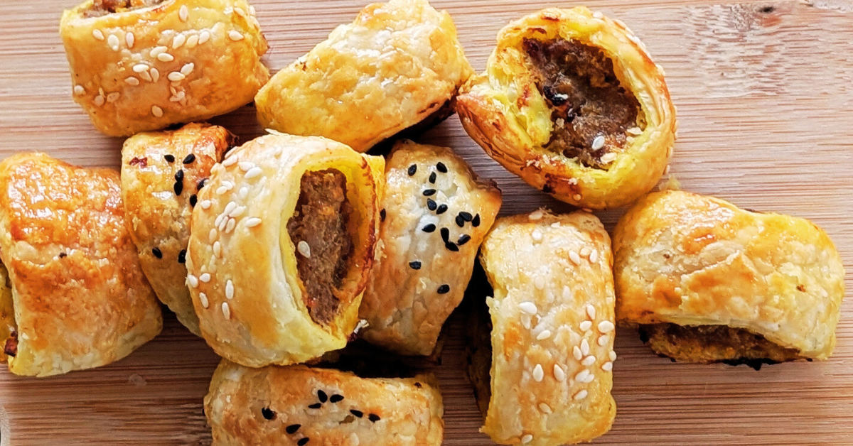 Curried Sausage Rolls