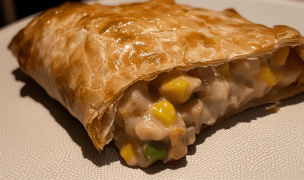 Tuna and Corn Strudel