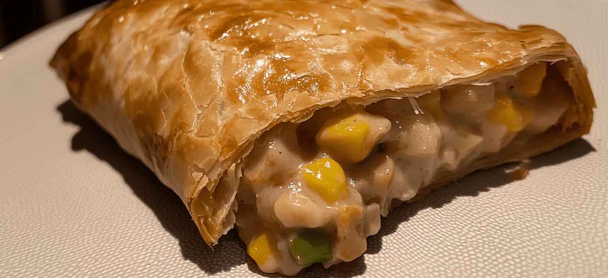 Tuna and Corn Strudel