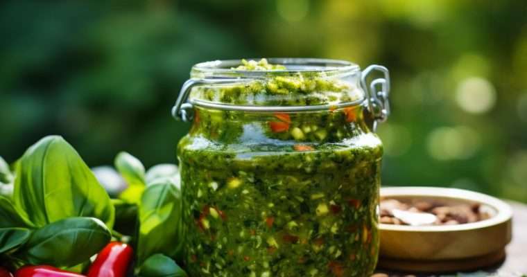 chilli basil pesto recipe