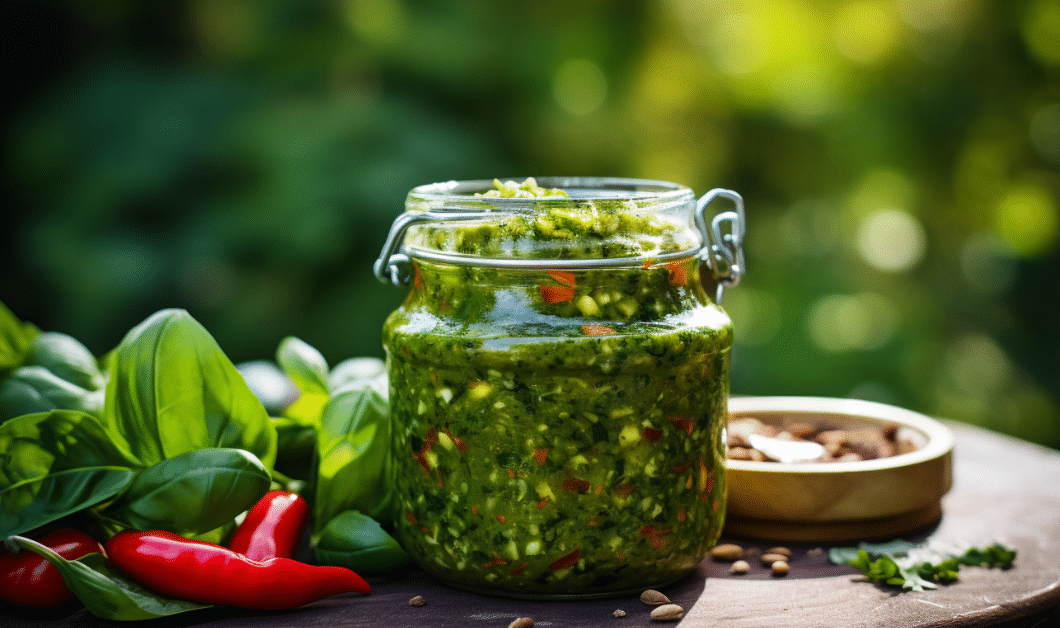 Chilli Basil Pesto