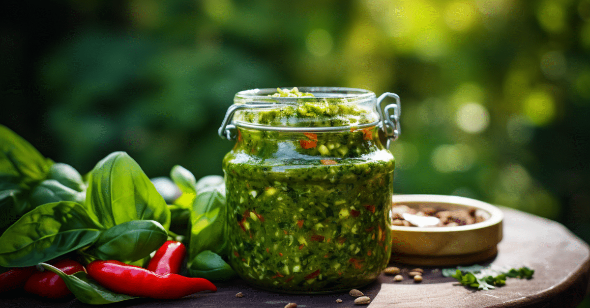 Chilli Basil Pesto