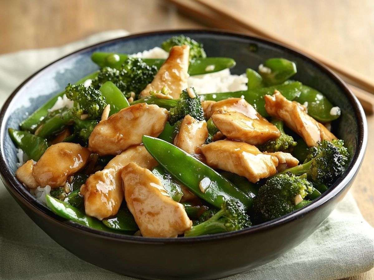 ginger chicken stir-fry recipe