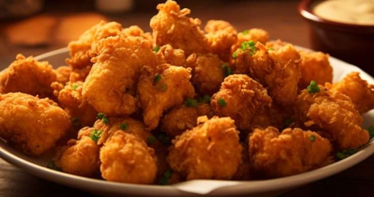 Crispy Popcorn Chicken