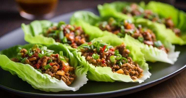 Chicken San Choy Bow