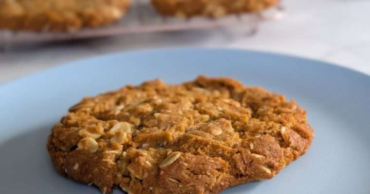 giant ANZAC biscuits recipe