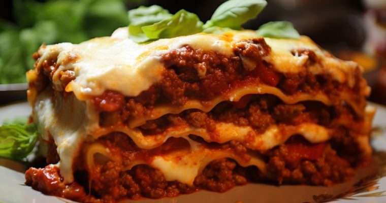 The best classic lasagne recipe
