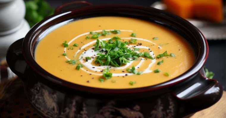 Sweet Potato And Coconut Soup