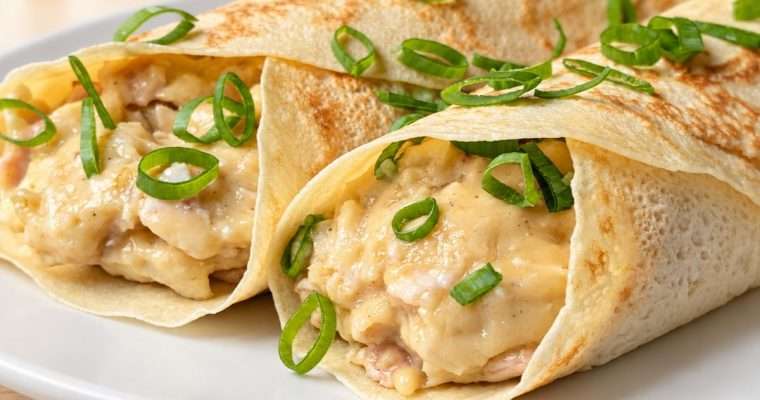 Chicken and Bacon Crepes