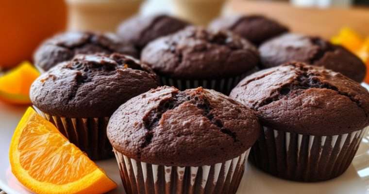 Double Chocolate Orange Muffins