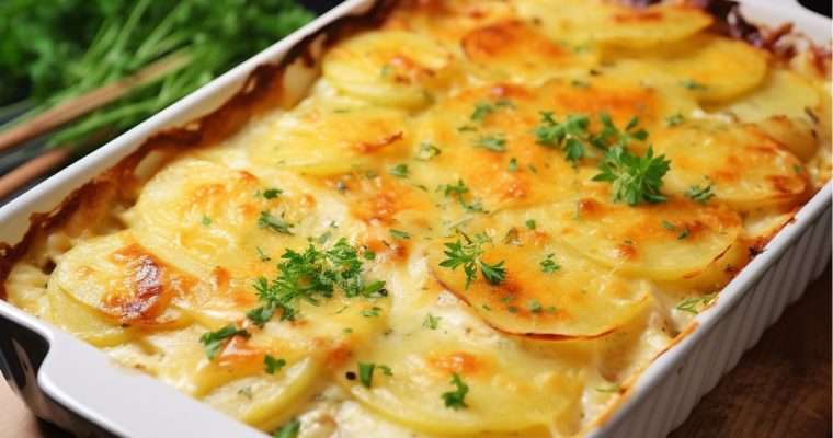 3 Ingredient Potato Bake