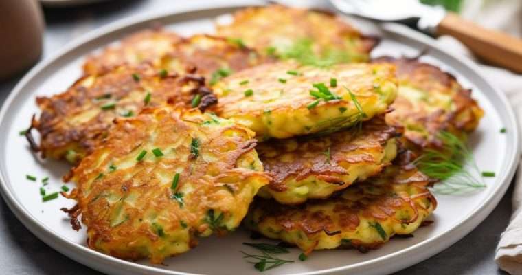 Potato and Zucchini Fritters